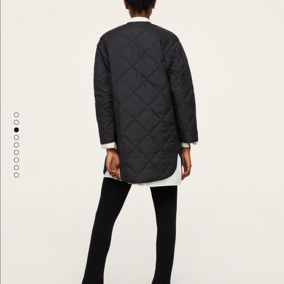 Mango quilted puffer coat - Picture 6 of 7
